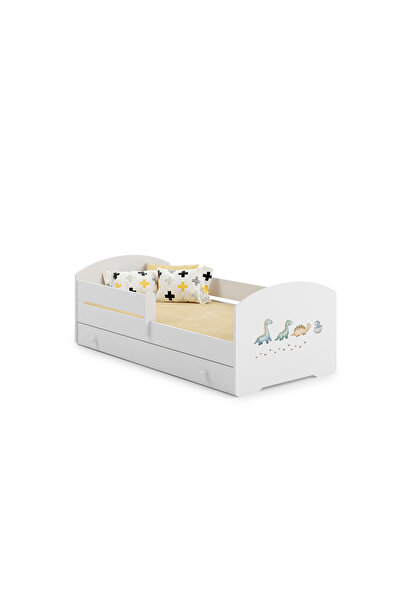 Other Pat pentru copii LUK 140x70 cu sertar - Dinozauri