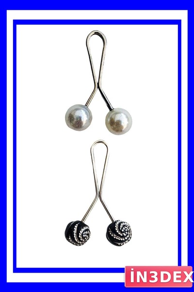 İN3DEX Hijab Scarf and Shawl Fixer Set 2 Pieces