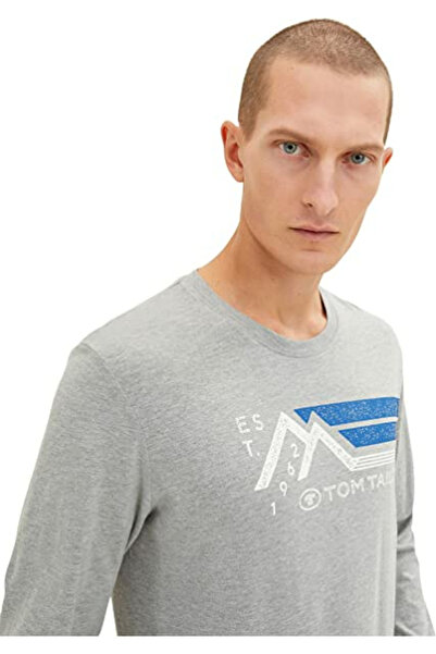 Tom Tailor Rundhals Langarmshirt für Herren