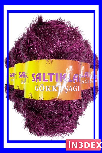 İN3DEX Rainbow Colored Hand Knitting Yarn Set 5 Pieces