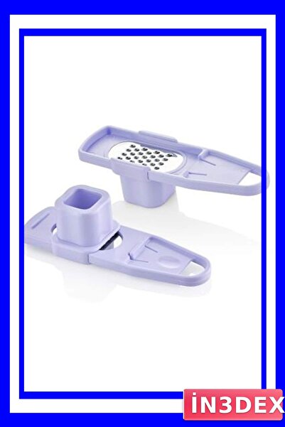 İN3DEX Practical Garlic Grater Kitchen Tool