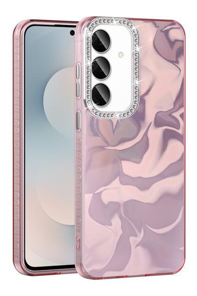 Rivor غطاء متوافق مع جالاكسي S25 FE مع حماية للكاميرا ووسادة هوائية وتصميم بت...