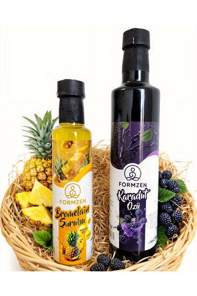 Formzen Fırsat Paketi – Bromelain Şurubu ve Karadut Özü (2’li Set)