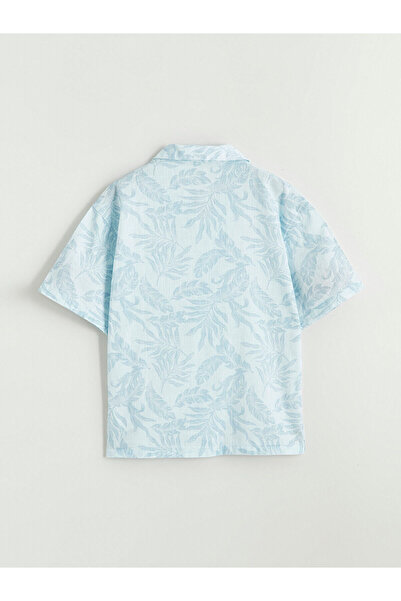 LC Waikiki Plava košulja za dečaka sa šarom