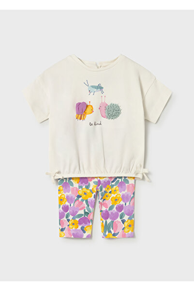 MAYORAL Baby Girl Leggings and T-Shirt Set