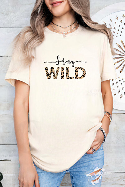 Sarah's Boutique Women's T-shirt – 100% cotton – "Stay Wild"