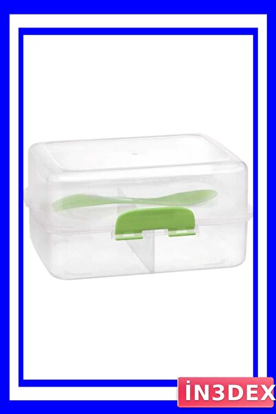 İN3DEX Transparent Plastic Food Storage Container