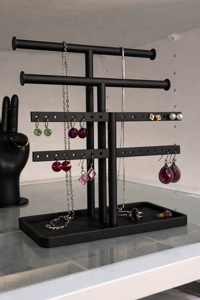 Empressco 3D Printing Jewelry Stand – Earring, Necklace, and Ring Organizer