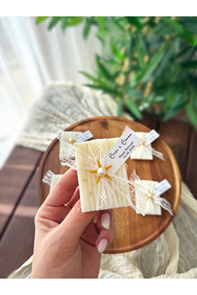 Gami Handmade Lavanta Kokulu Hediyelik Sabun Söz, Nişan, Nikah, Düğün, Doğum günü -15 Adet