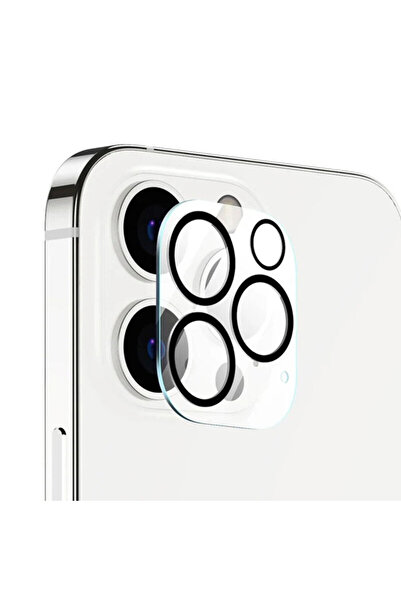 Lito Folie de protecție pentru cameră S+ Glass pentru iPhone 14 Pro, neagră/t...