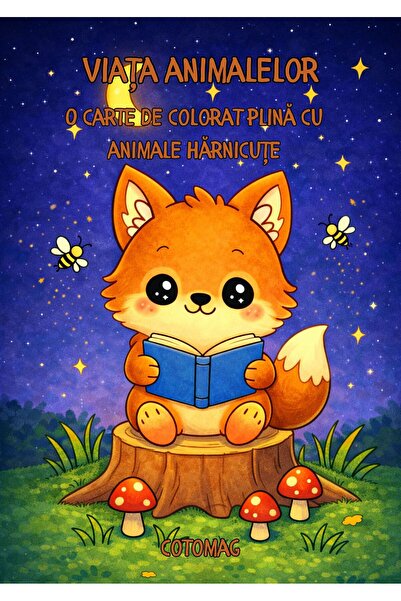 Cotomag Ζωή των Ζώων - Βιβλίο Χρωματισμού Γεμάτο με Ζώα που Εργάζονται Σκληρά...