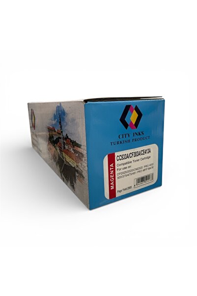 City Inks حبر تركي سيتي انك متوافق مع HP 305A أحمر (Magenta) – CC533A / CF383...