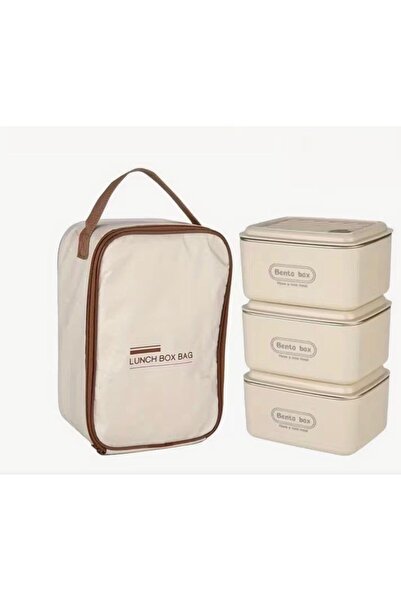 Generic Thermal Lunch Box Microwavable 3 box, Rectangle Insulated Lunch Boxes...