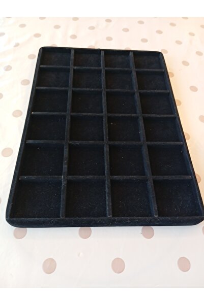 Melisa Ticaret Black Velvet Jewelry Display Tray 24X34 cm Necklace, Earring, ...