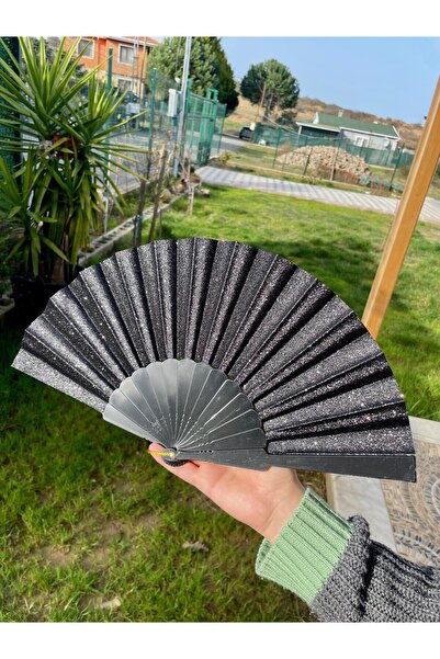 atölye karnaval Simli Yelpaze ( A Kalite )