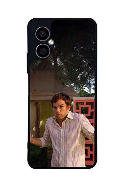 omix X5 Uyumlu Dexter Morgan Tasarımlı Glossy Mat Siyah Silikon Telefon Kılıfı