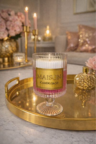 Maison Candle&Co Kristal Kadeh Mum