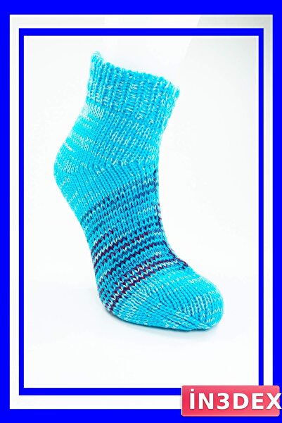 İN3DEX Handmade Wool Home Slippers Winter Women's Model