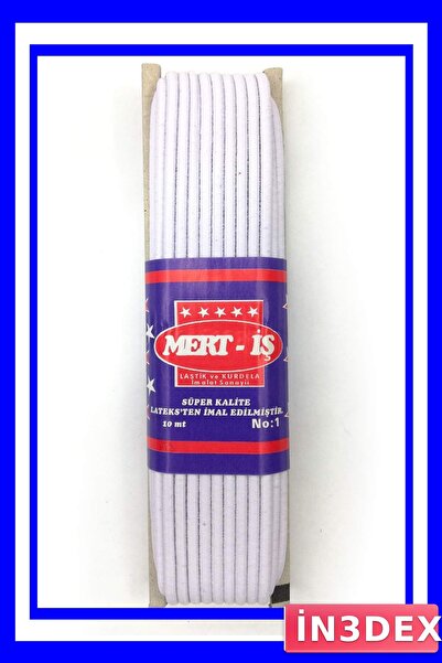 İN3DEX Flexible Laundry and Clothing Elastic 10 Meters Long