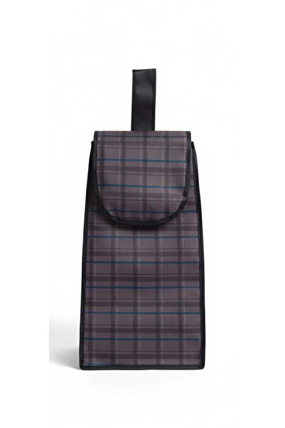 Özbay Lüks Pazar Arabası Çantası New Model Kumaşı-Kahve