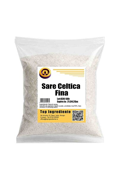 Top Ingrediente Fine Celtic Salt - 250g