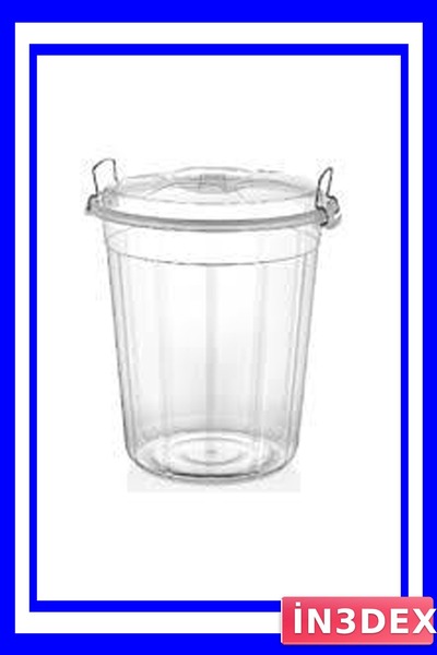 İN3DEX Food Storage Bucket with Lockable Lid, 35 Liter Capacity