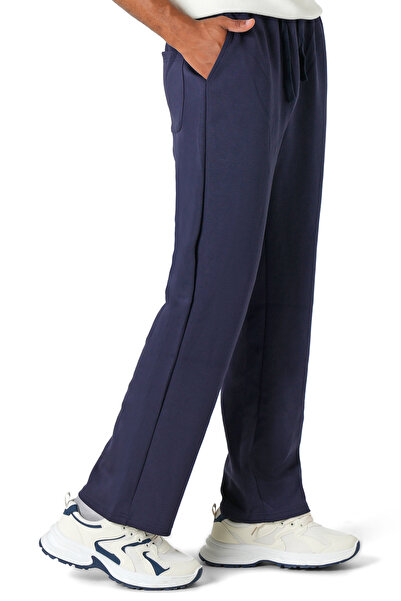 hendam Men's trousers with a comfortable elastic waistband for everyday wear