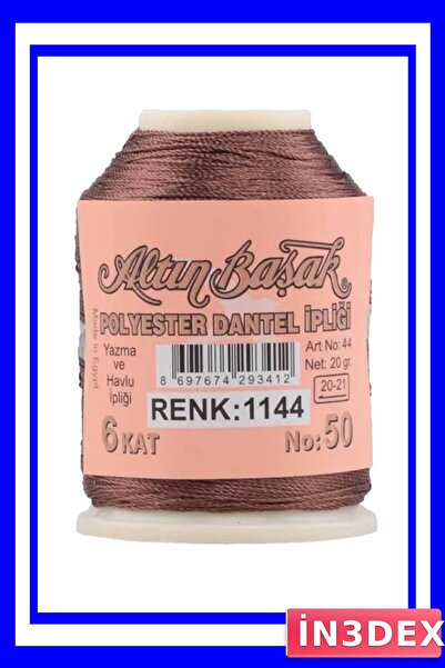 İN3DEX Lace and Embroidery Thread 20 Gram Pack