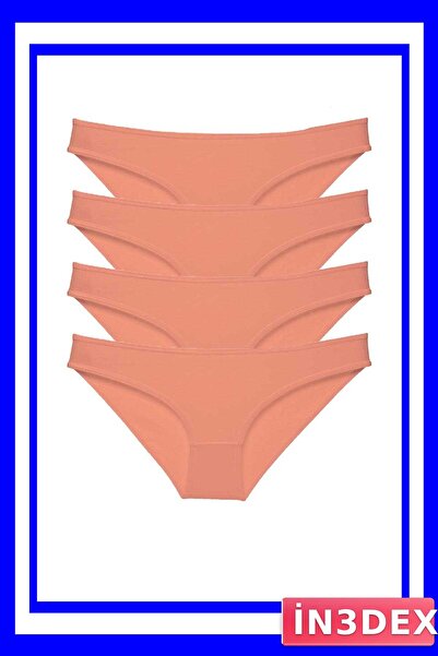 İN3DEX 4-Piece Lycra Women's Slip Panties Set Economic Package