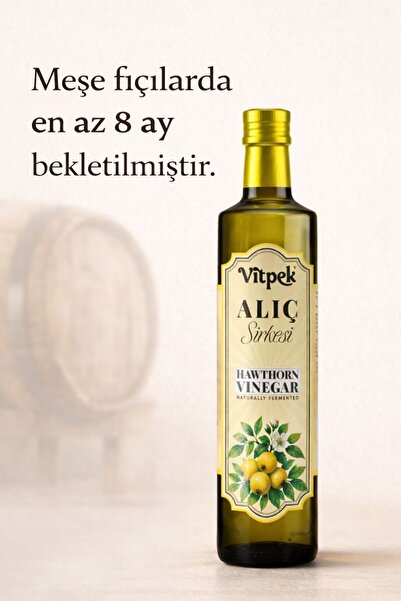 Vitpek Alıç Sirkesi 500 ml ( Doğal Fermantasyon )