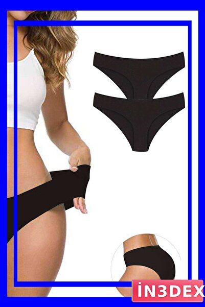 İN3DEX Seamless Laser Cut Flexible Panties Double Pack