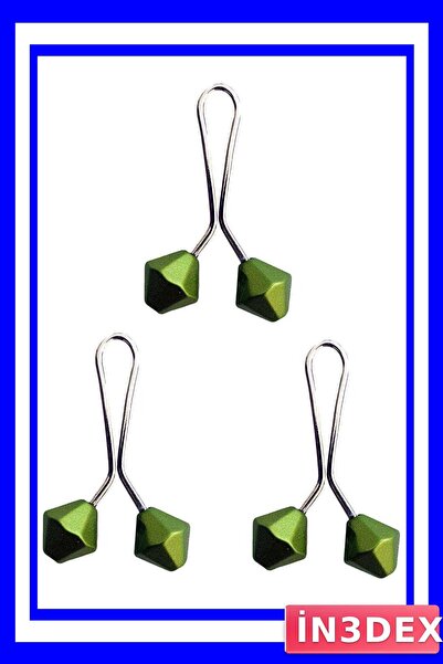 İN3DEX Hijab Scarf and Shawl Fixing Clip Set 3 Pieces