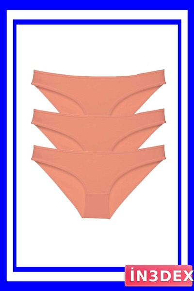 İN3DEX Lycra Women's Slip Panties Set of 3 Economical Package