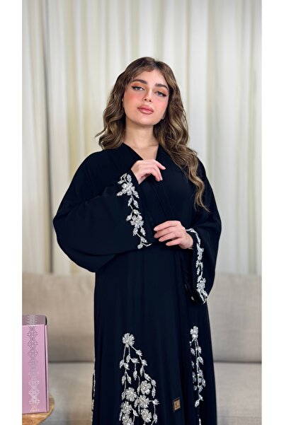 Warazan Elegant crystal embroidery abaya