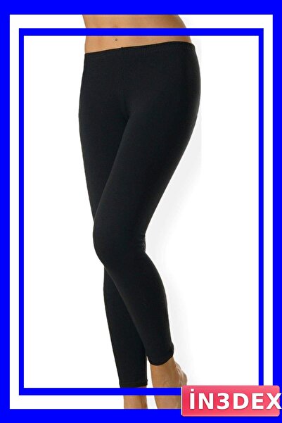 İN3DEX Women's Black Long Sports Leggings