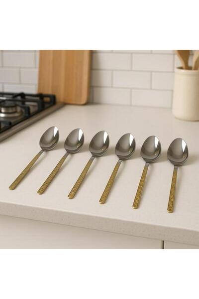 Generic Gold Pattern Stainless Steel Cutlery Set