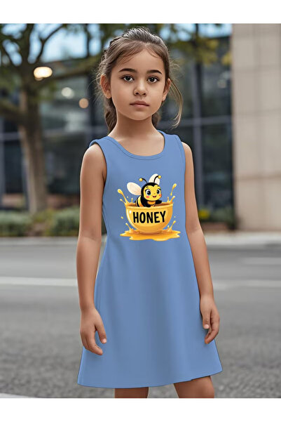 Cevval Момичешка рокля с принт