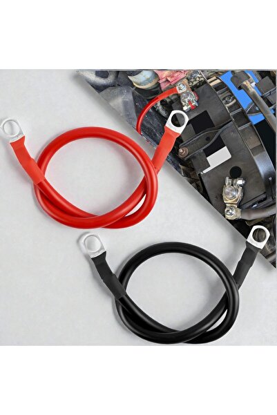 OEM Cabluri Alimentare Baterie (2 Buc), Rosu si Negru, Lungime 1.5 m, Calibru...