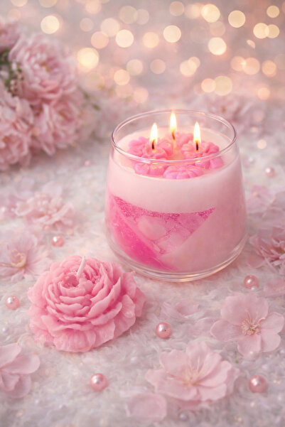 LUMENADA Kokulu Tasarım Dekoratif Mum