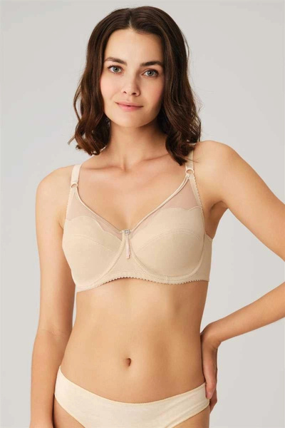 Beruflic Underwire Non-Supported Non-Padded Gathering Daily Classic Reducing Bra