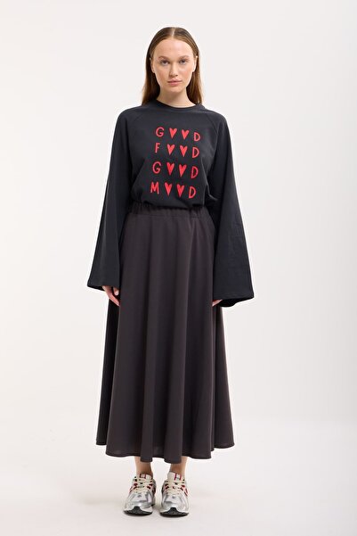 mavi limon Kloş Etek