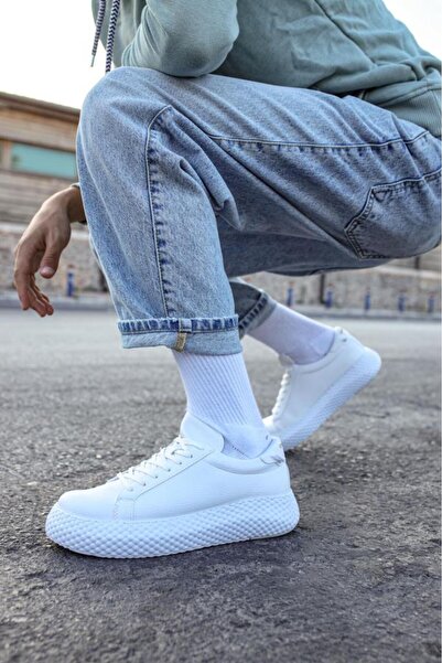 BPM CH107 CBT Felibord Men's Shoes WHITE / WHITE