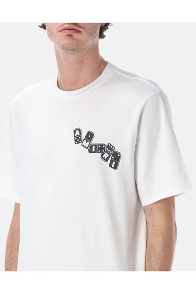 Amiri Domino Graphic Loose Fit T-Shirt