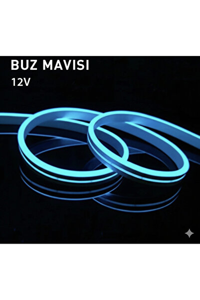 Noas Neon Led 12V Buz Mavisi Renk 5 Metre
