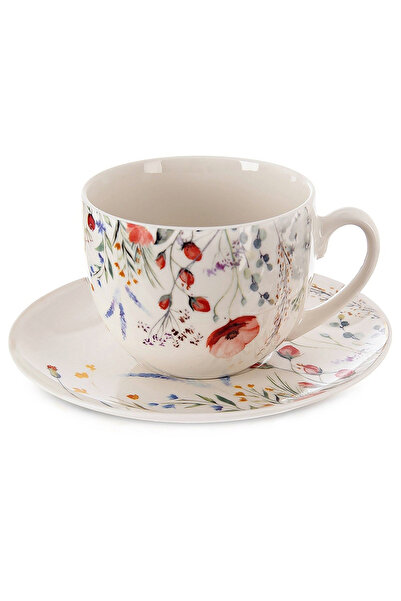 Other MAKI white porcelain cup and saucer 260 ml