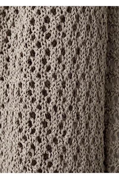 MANGO Woman Ajur örgü yelek