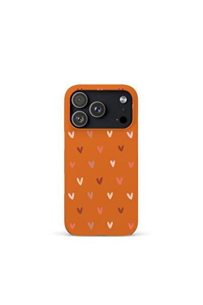 KaffCase iPhone 17 Pro Max Compatible Colorful Hearts Premium Silicone Phone Case