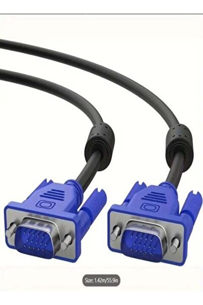 Generic 1.5m VGA Cable - Black | High-quality video connector for monitors an...