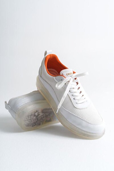 BPM CH181 RRT İpekyol Men's Shoes WHITE - ORANGE