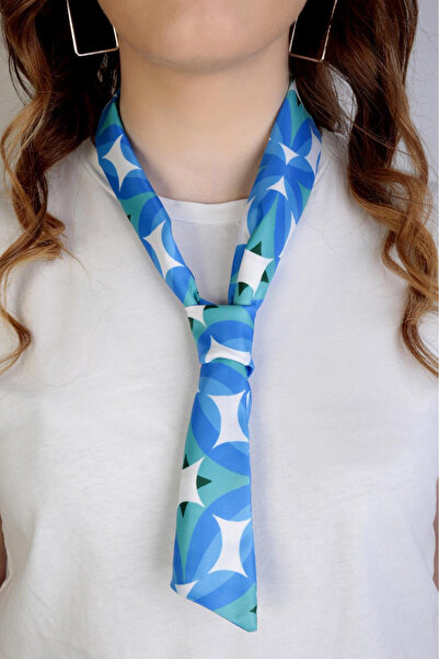 NESSCARF Women's Scarf Patterned 12X100 cm